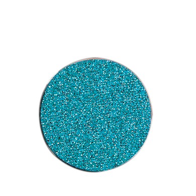 Blue Emerald eyeshadow. This is a multi-dimensional eyeshadow with stunning shimmer and coated metallic and pearlized pigments that delivers a dramatic, eye catching finish to lids. 
