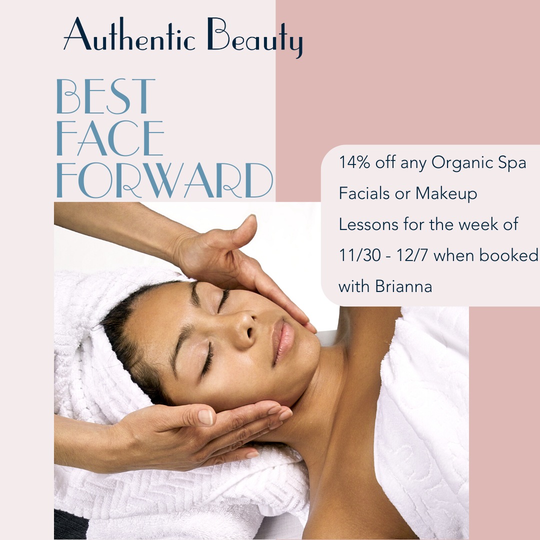 organic facial and makeup lessons in Atlanta