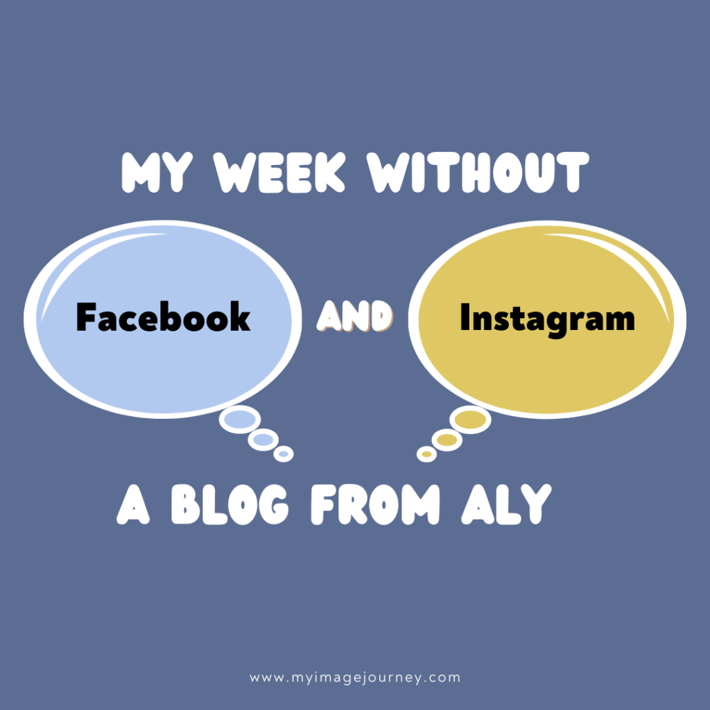 my week without facebook and instagram