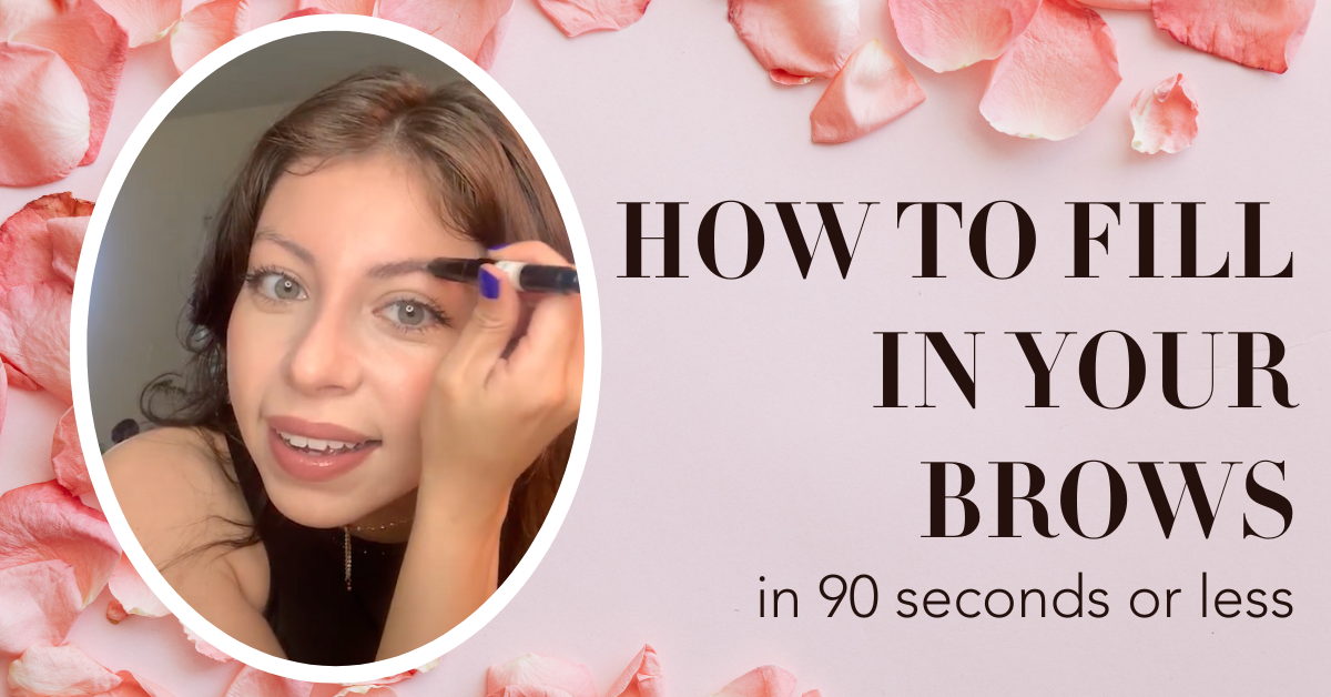 How to fill in your brows a step by step guide from Authentic Beauty in Atlanta