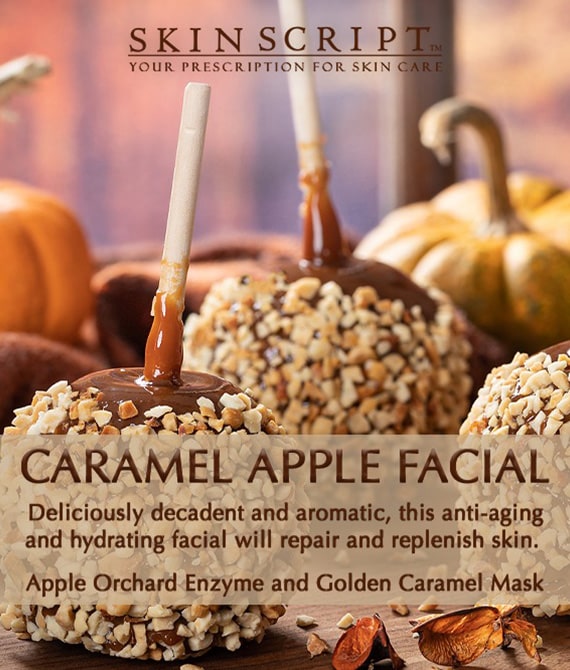 The Caramel Apple Facial at Authentic Beauty in Atlanta is the perfect facial for fall. 
