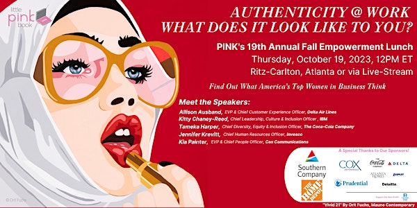 Join Authentic Beauty at Pink's 19th Annual Fall Empowerment Lunch on October 19th 2023