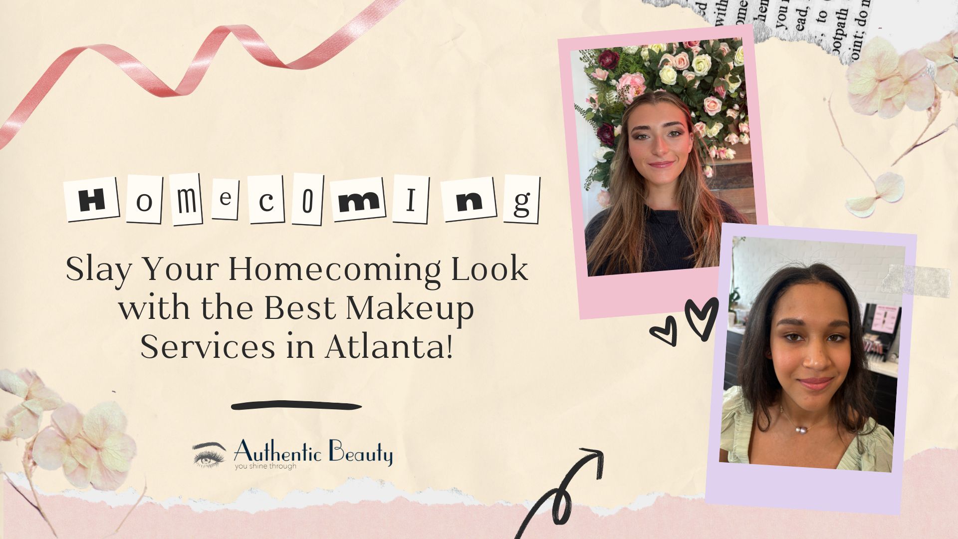 Homecoming makeup in Atlanta