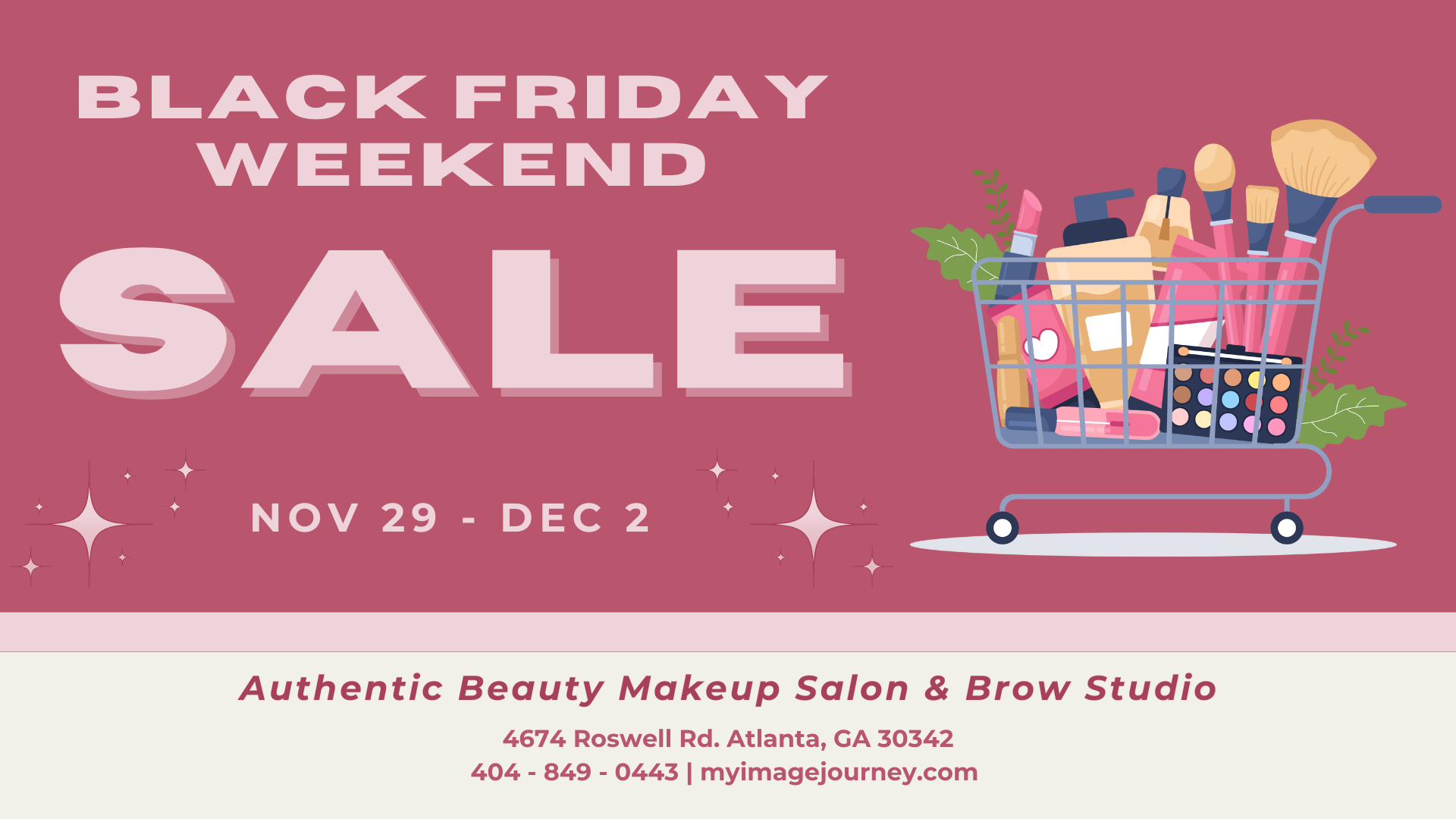 Black Friday sales Atlanta at Authentic Beauty