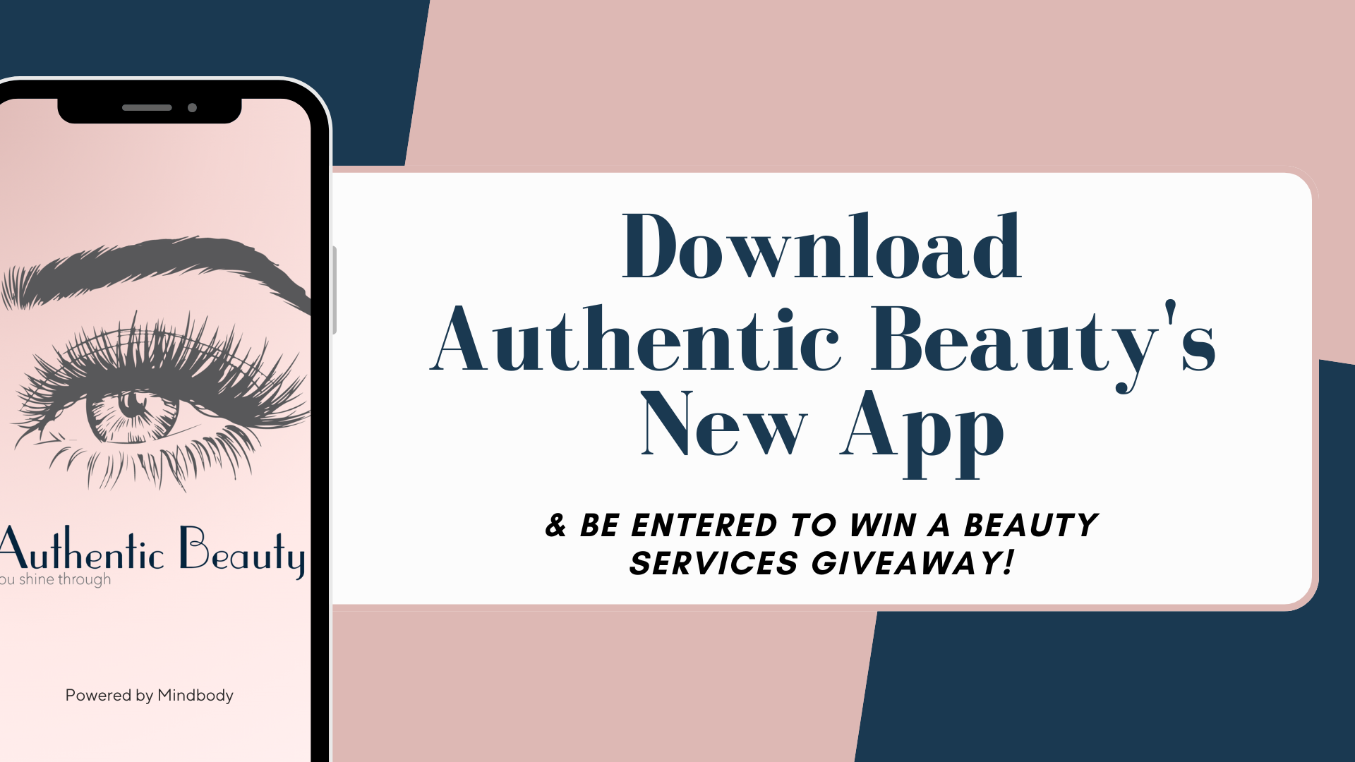 Authentic Beauty Makeup Salon & Brow Studio has a new booking app for expert makeup lessons brow services and beauty services in Atlanta