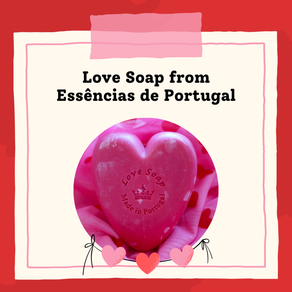 Love Soap from Essencias de Portugal on sale for Valentines Day at Authentic Beauty in Atlanta 