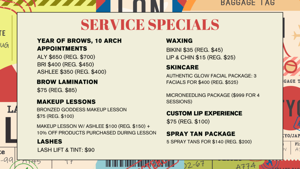 Summer beauty specials Atlanta