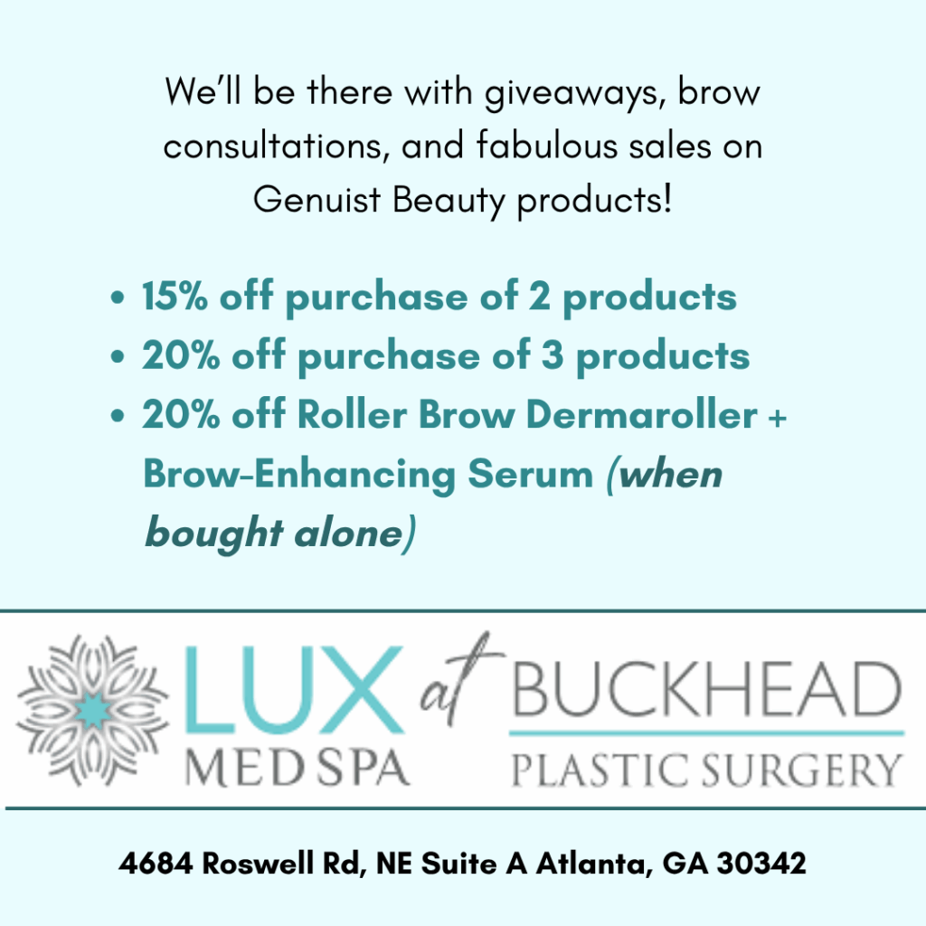 beauty specials from Authentic Beauty for Glochella at LUX Med Spa Atlanta