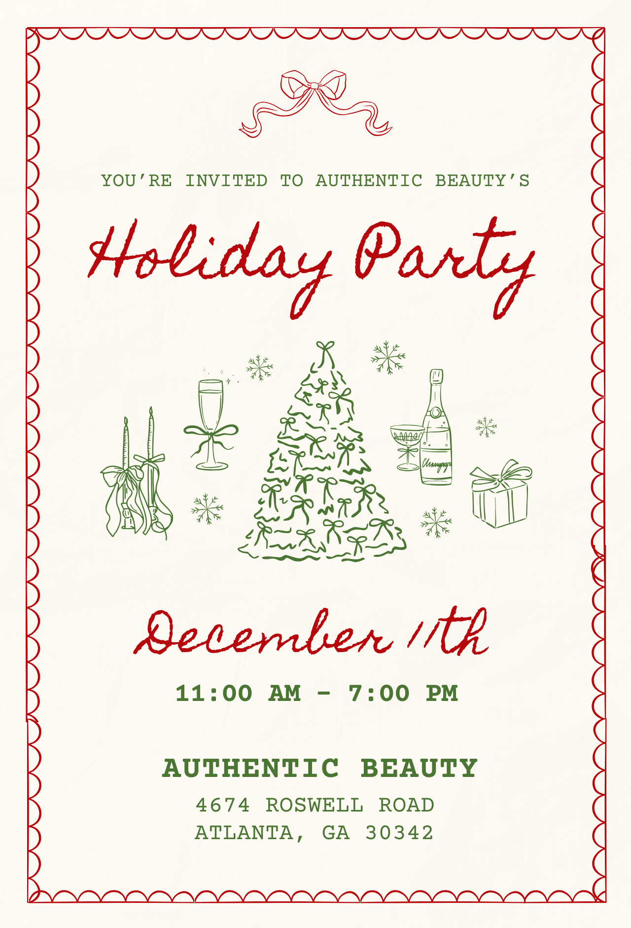 Authentic Beauty Holiday Party 2025